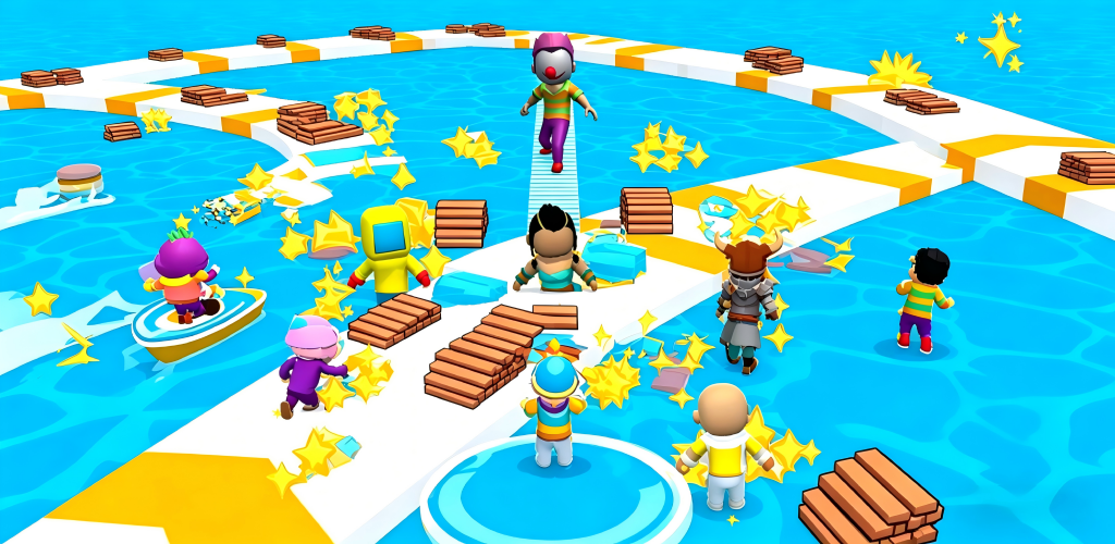 Build Bridge Race Gameplay